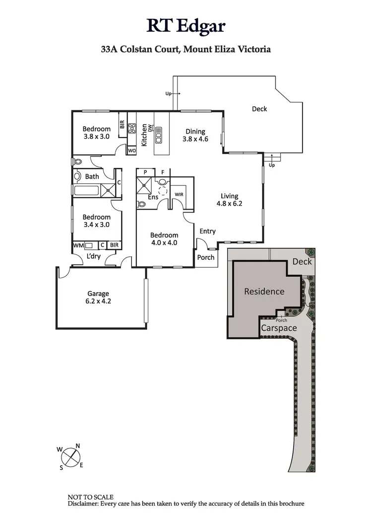 Floorplan of Homely house listing, 33A Colstan Court, Mount Eliza VIC 3930