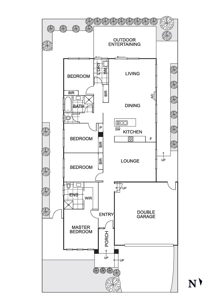 Floorplan of Homely house listing, 52 Balerno Way, Mernda VIC 3754