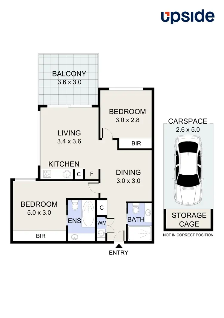 Floorplan of Homely unit listing, 104/8 Clydebank Road, Edithvale VIC 3196