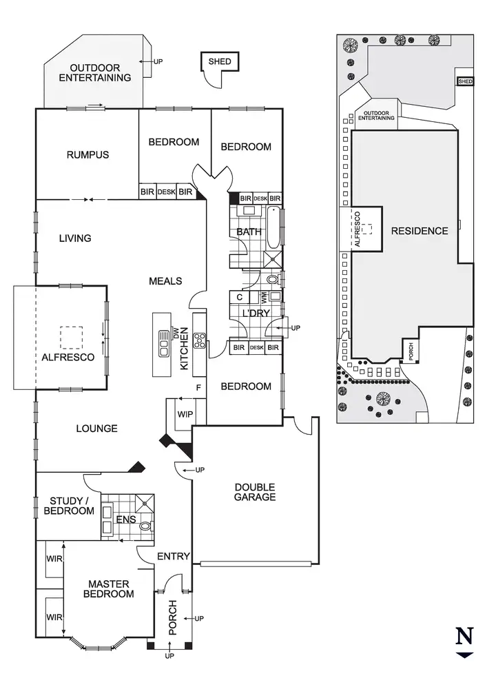Floorplan of Homely house listing, 6 Dalrymple Way, Doreen VIC 3754