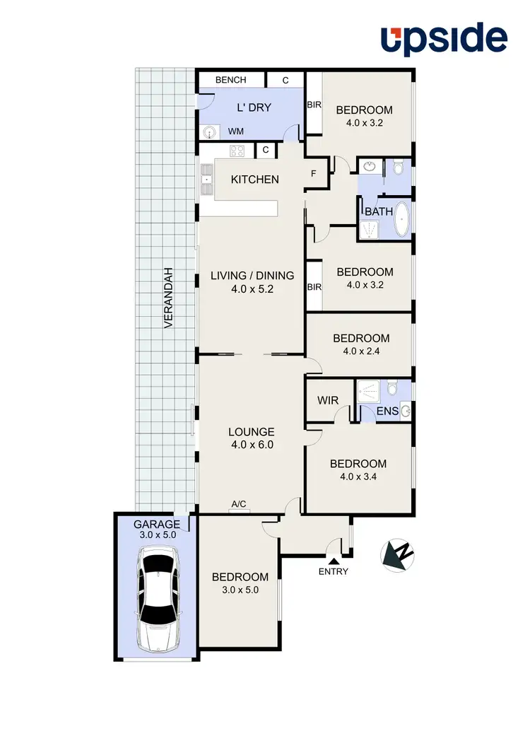 Floorplan of Homely house listing, 3 Harvard Court, Whittington VIC 3219