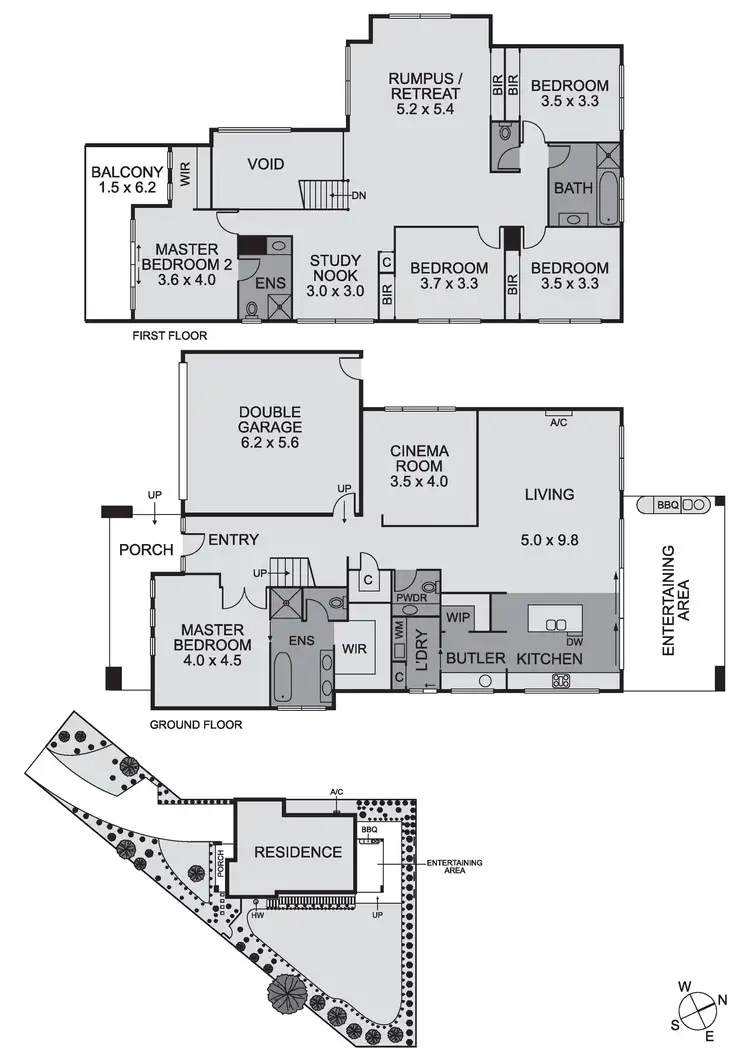 Floorplan of Homely house listing, 109 Kalbar Road, Eltham VIC 3095