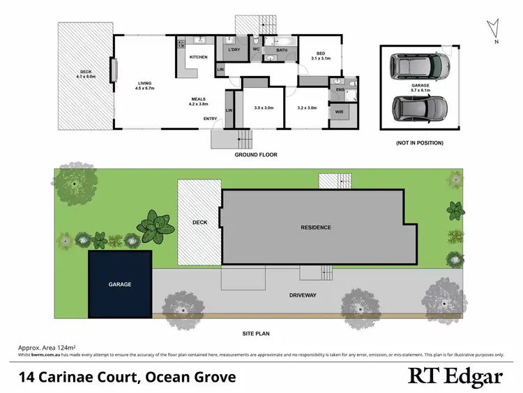 Floorplan of Homely house listing, 14 Carinae Court, Ocean Grove VIC 3226
