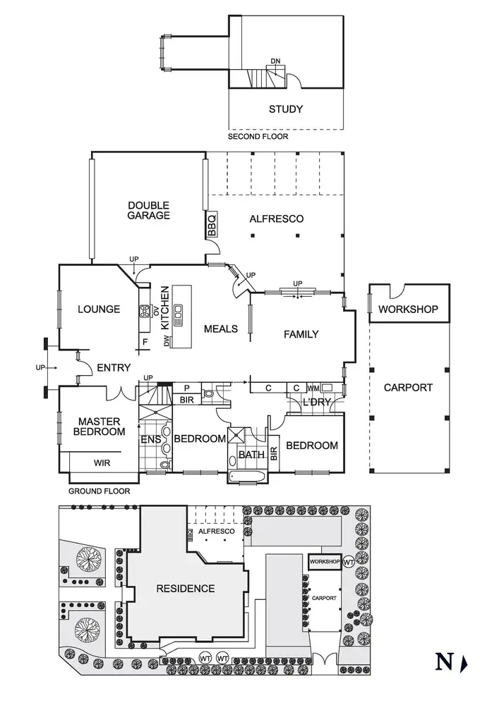 Floorplan of Homely house listing, 66 Flaxen Hills Road, Doreen VIC 3754