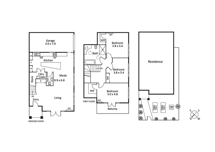 Floorplan of Homely house listing, 150 Mitford Street, Elwood VIC 3184