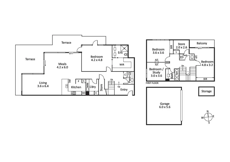 Floorplan of Homely house listing, 4/58 Marine Parade, Elwood VIC 3184