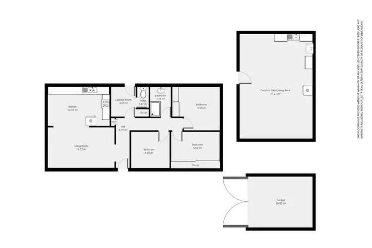 Floorplan of Homely house listing, 7 Hyland Court, Sale VIC 3850
