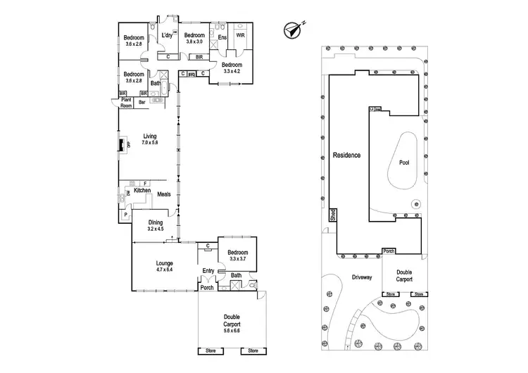 Floorplan of Homely house listing, 133 Studley Road, Eaglemont VIC 3084