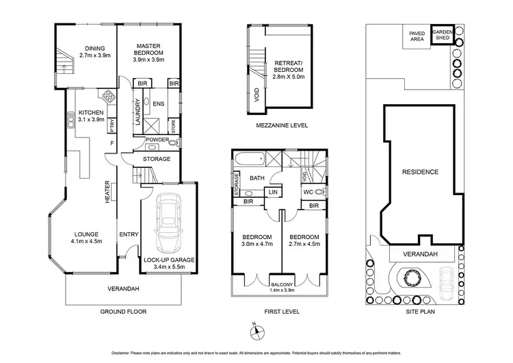 Floorplan of Homely house listing, 8 Trigg Street, Geelong West VIC 3218
