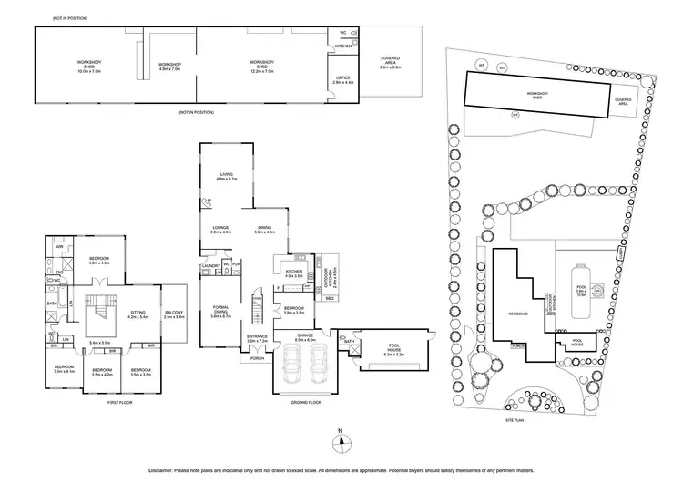 Floorplan of Homely house listing, 33-34 Barossa Court, Waurn Ponds VIC 3216