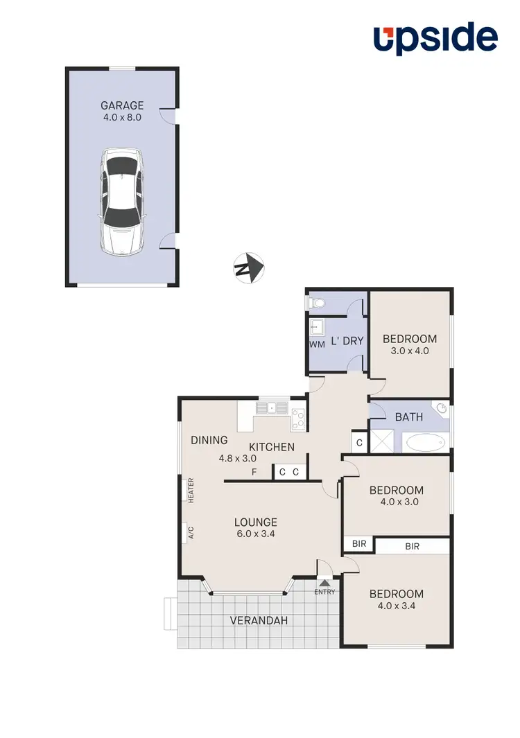 Floorplan of Homely house listing, 30 Donax Road, Corio VIC 3214