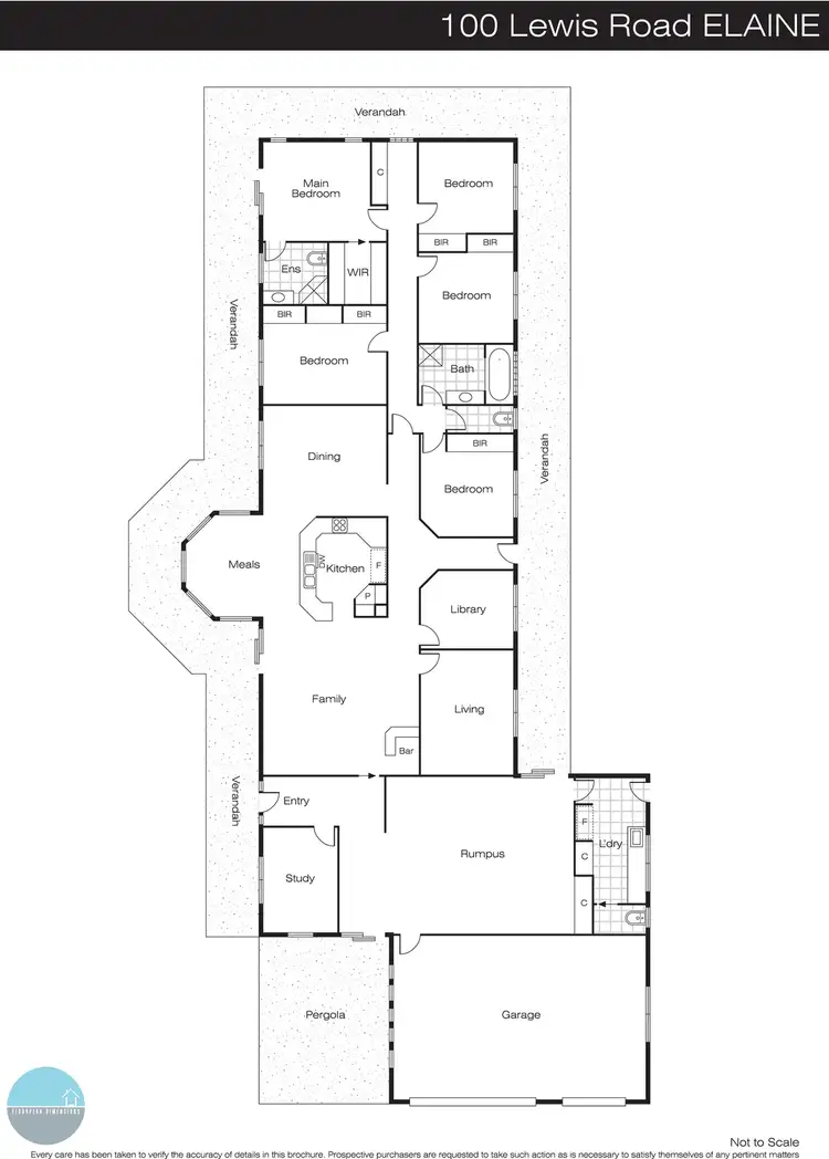 Floorplan of Homely house listing, 100 Lewis Road, Elaine VIC 3334