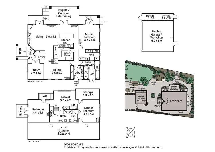 Floorplan of Homely house listing, 16 Warwick Hill Drive, Point Lonsdale VIC 3225