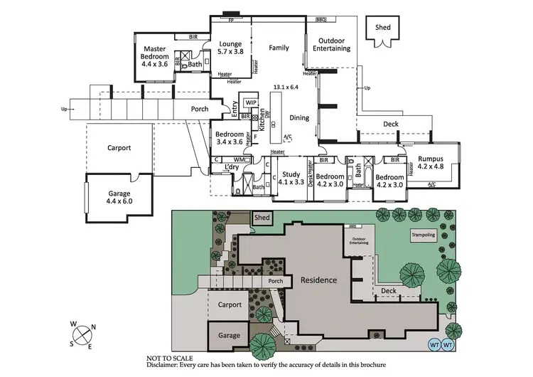 Floorplan of Homely house listing, 21 Girvan Grove, Point Lonsdale VIC 3225