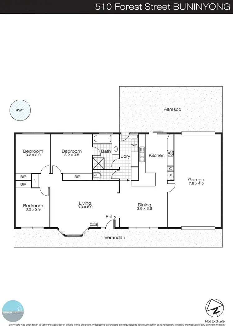 Floorplan of Homely house listing, 510 Forest Street, Buninyong VIC 3357