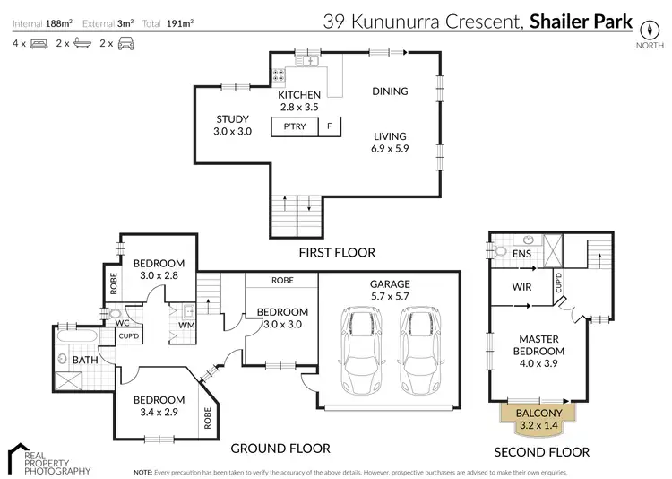 Floorplan of Homely house listing, 39-41 Kununurra Crescent, Shailer Park QLD 4128
