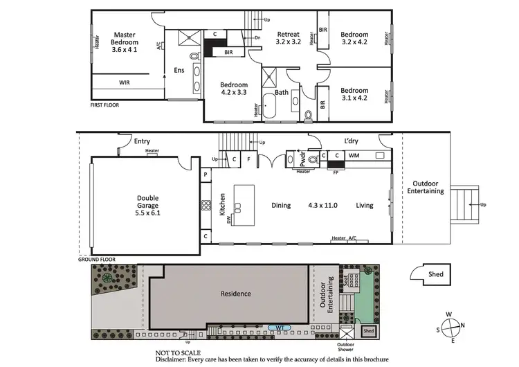 Floorplan of Homely townhouse listing, 125B Ocean Throughway, Ocean Grove VIC 3226