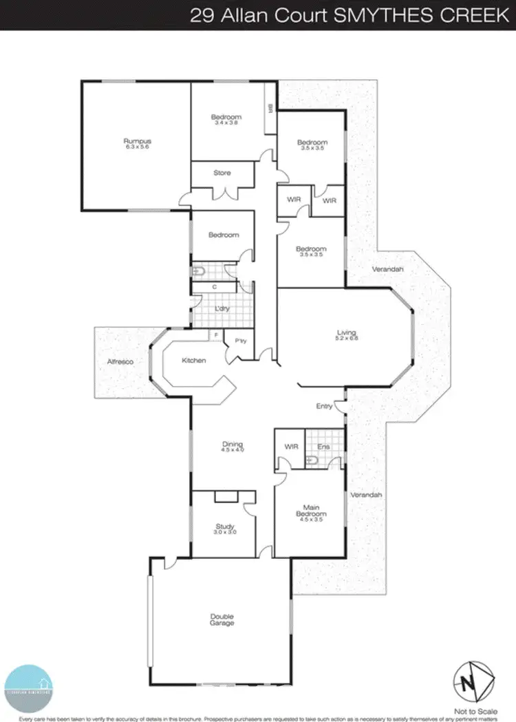 Floorplan of Homely rural property listing, 29 Allan Court, Smythes Creek VIC 3351