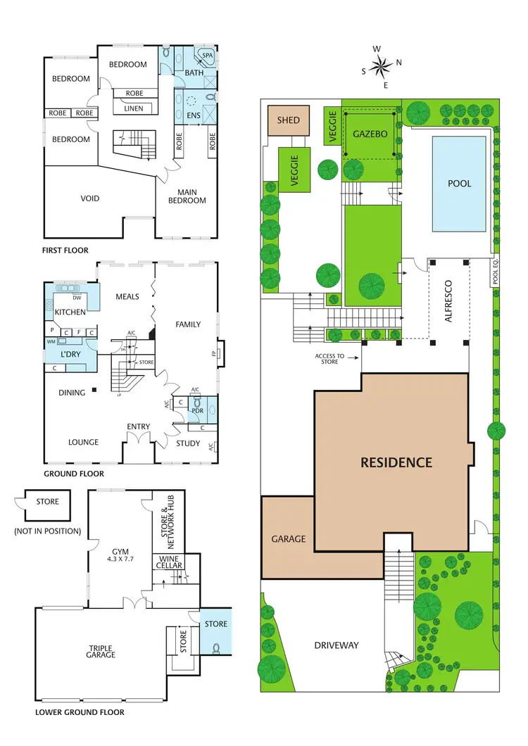 Floorplan of Homely house listing, 11 Macka Avenue, Greensborough VIC 3088