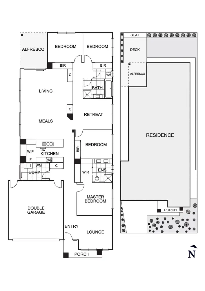 Floorplan of Homely house listing, 9 Divagate Avenue, Doreen VIC 3754