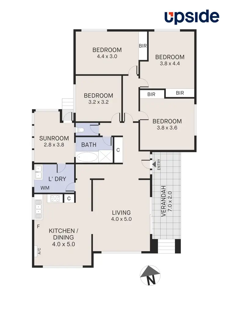Floorplan of Homely house listing, 44 Bruce Street, Bell Park VIC 3215