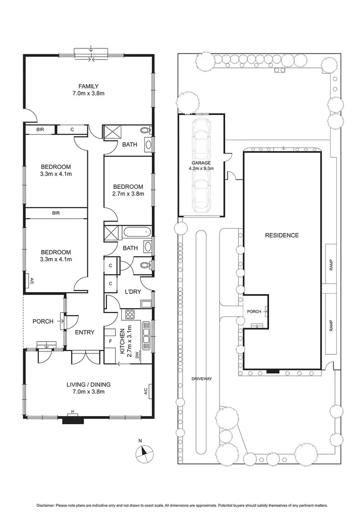 Floorplan of Homely house listing, 17 Nowra Street, Moorabbin VIC 3189