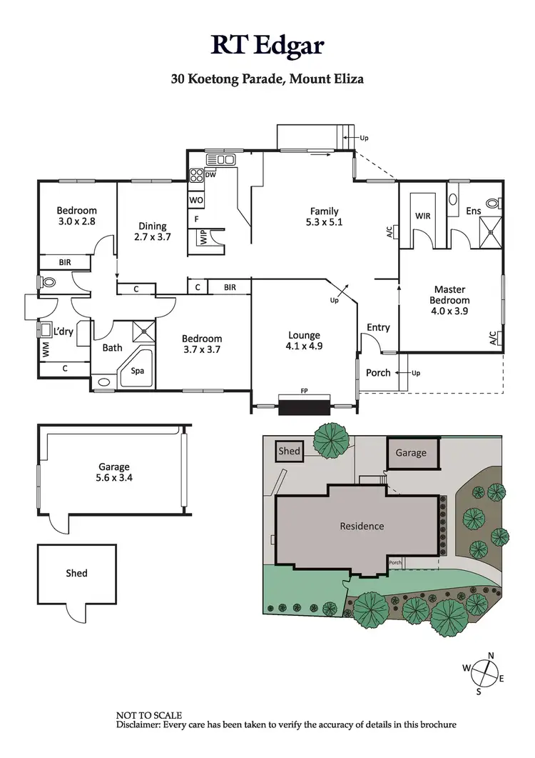 Floorplan of Homely house listing, 30 Koetong Parade, Mount Eliza VIC 3930
