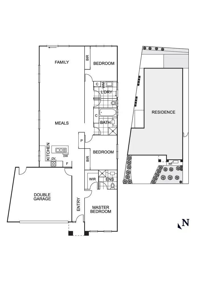Floorplan of Homely house listing, 6 Comet Avenue, Doreen VIC 3754