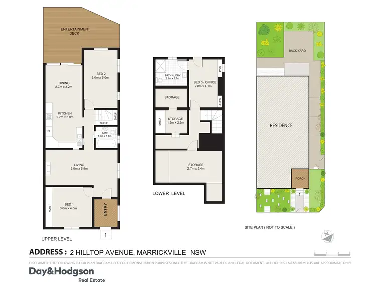 Floorplan of Homely house listing, 2 Hilltop  Avenue, Marrickville NSW 2204