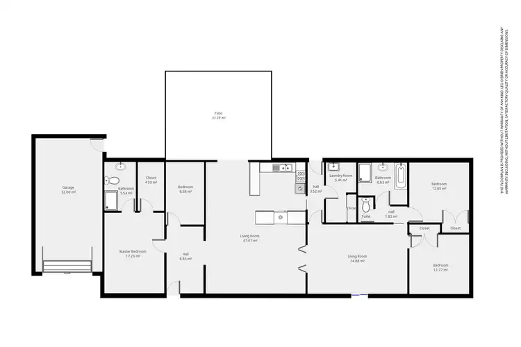 Floorplan of Homely rural property listing, 11 Boyces Road, Cobains VIC 3851