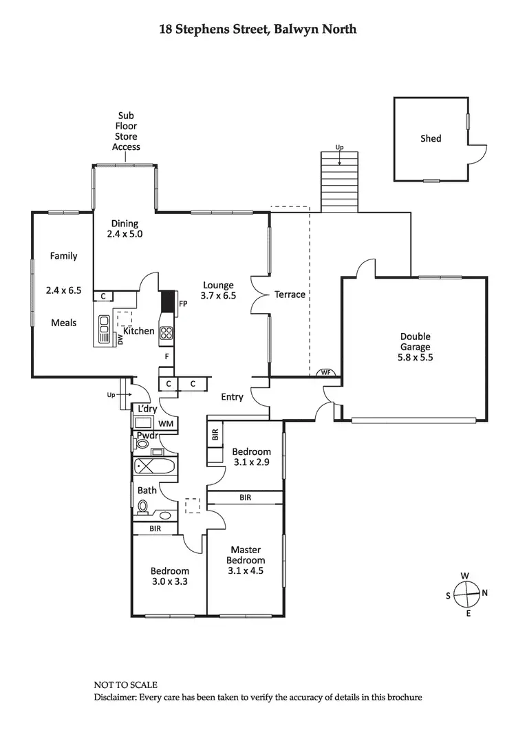 Floorplan of Homely house listing, 18 Stephens Street, Balwyn North VIC 3104