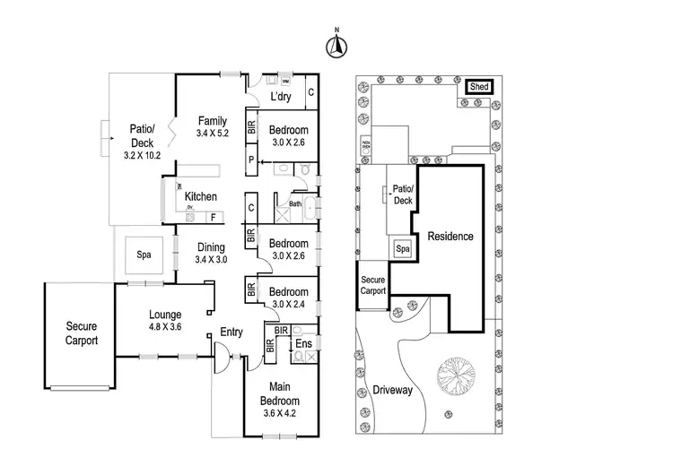 Floorplan of Homely house listing, 32 Wendover Place, Yallambie VIC 3085