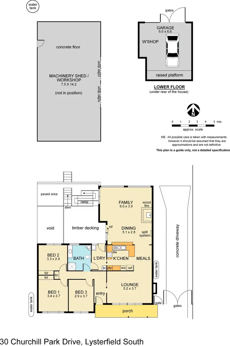 Floorplan of Homely house listing, 30 Churchill Park Drive, Lysterfield South VIC 3156