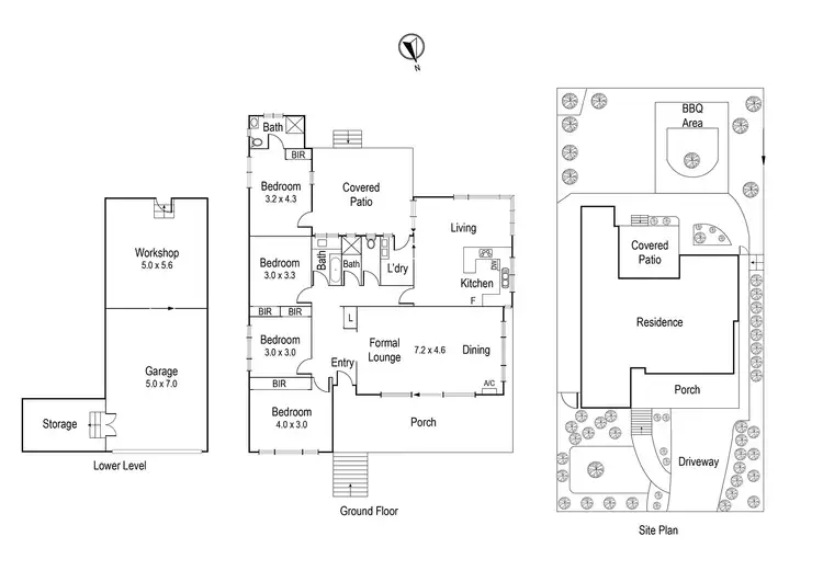 Floorplan of Homely house listing, 82 St James Road, Heidelberg VIC 3084