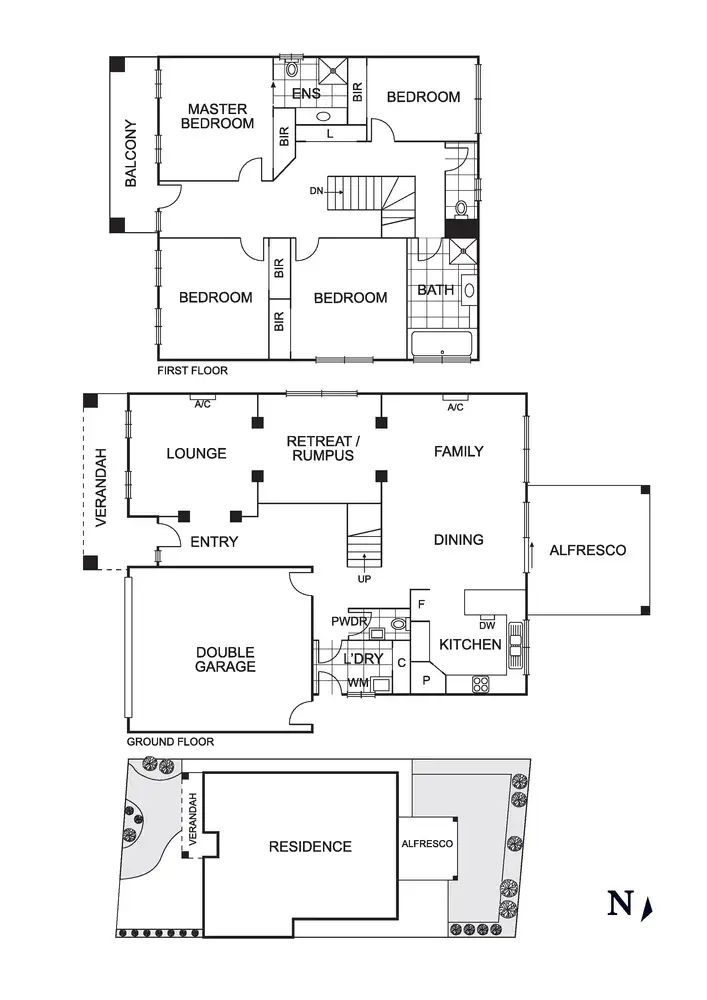 Floorplan of Homely house listing, 24 Clearwater View, South Morang VIC 3752