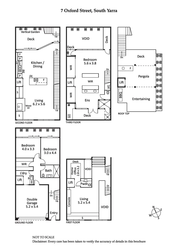 Floorplan of Homely house listing, 7 Oxford Street, South Yarra VIC 3141