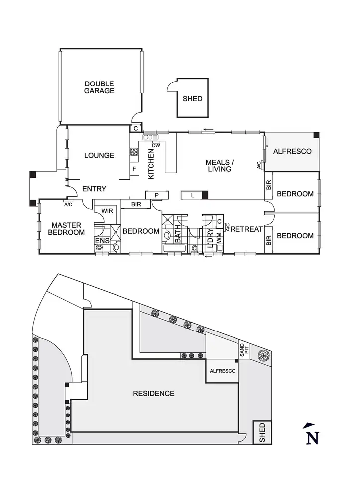 Floorplan of Homely house listing, 3 Port Road, Doreen VIC 3754