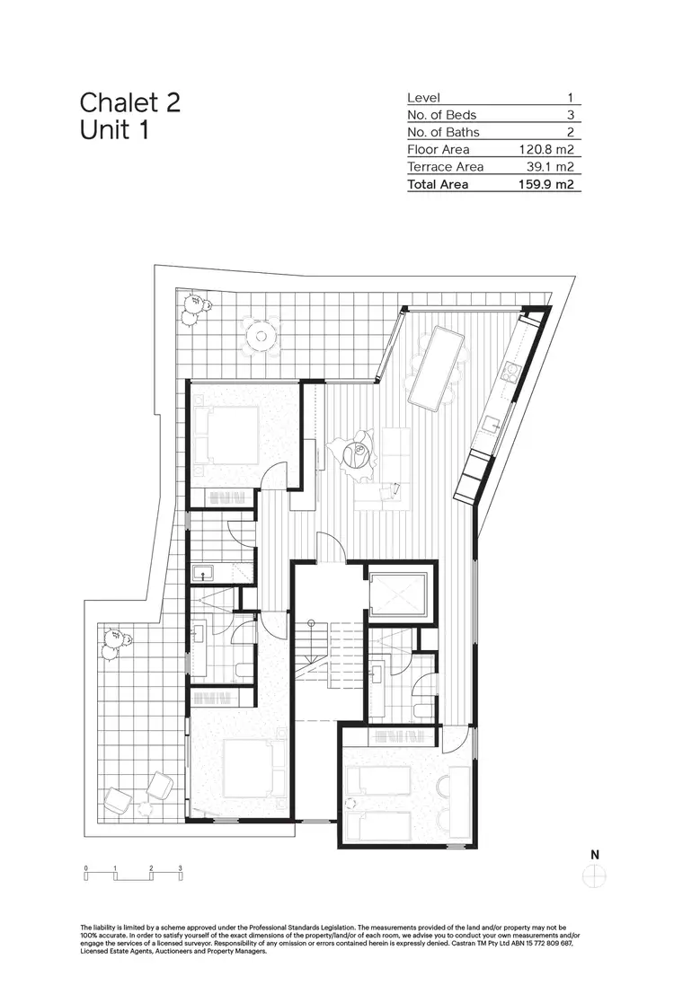 Floorplan of Homely house listing, 1 Whitehorse Village Road, Mount Buller VIC 3723