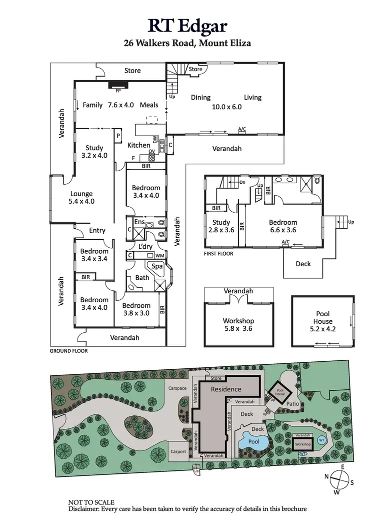 Floorplan of Homely house listing, 26 Walkers Road, Mount Eliza VIC 3930