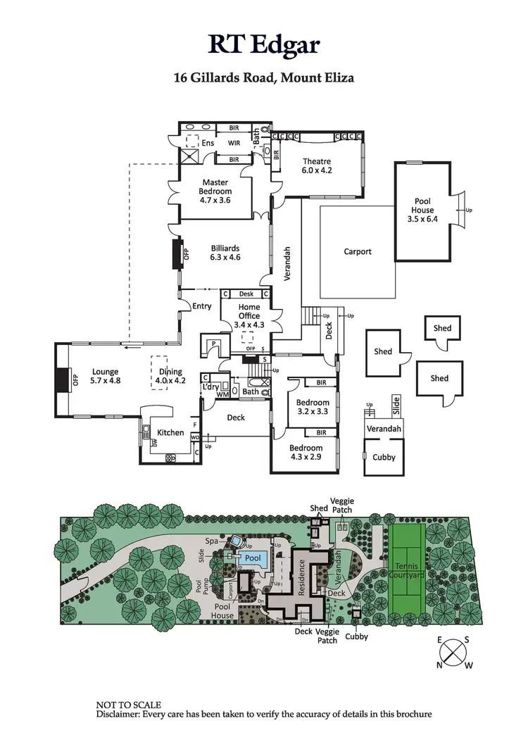 Floorplan of Homely house listing, 16 Gillards Road, Mount Eliza VIC 3930
