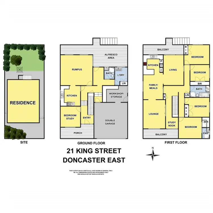 Floorplan of Homely house listing, 21 King Street, Templestowe VIC 3106