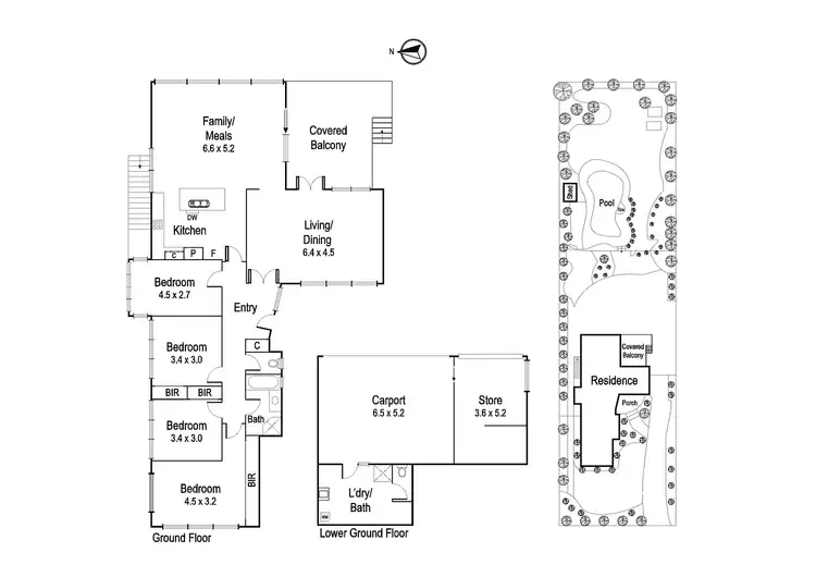 Floorplan of Homely house listing, 26 Mountain View Parade, Rosanna VIC 3084