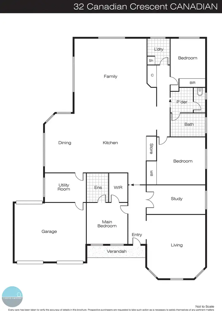 Floorplan of Homely house listing, 32 Canadian Crescent, Canadian VIC 3350