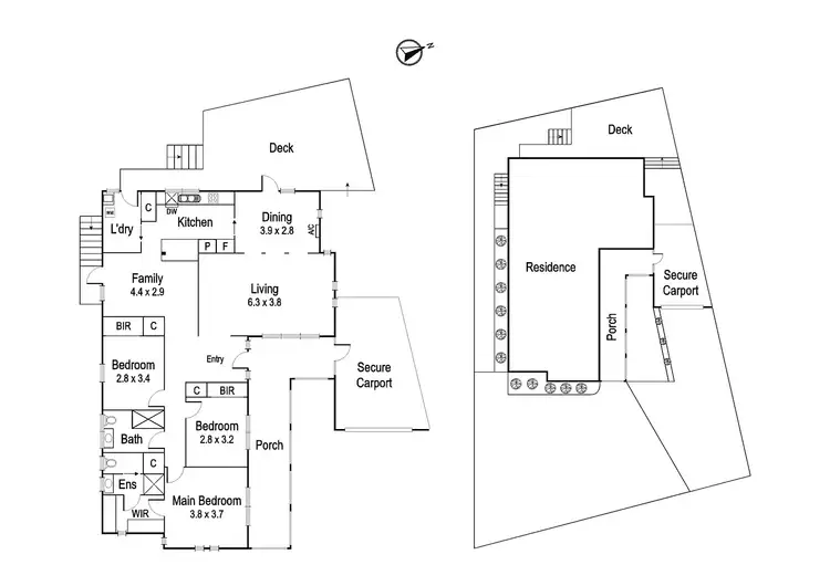 Floorplan of Homely house listing, 333 Banyule Road, Viewbank VIC 3084