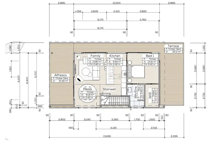 Floorplan of Homely land listing, 25 Beauna Vista Drive, Rye VIC 3941