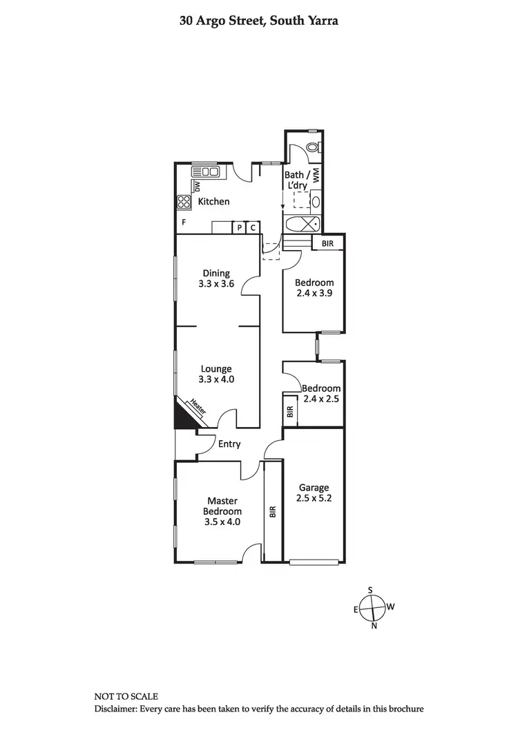 Floorplan of Homely house listing, 30 Argo Street, South Yarra VIC 3141