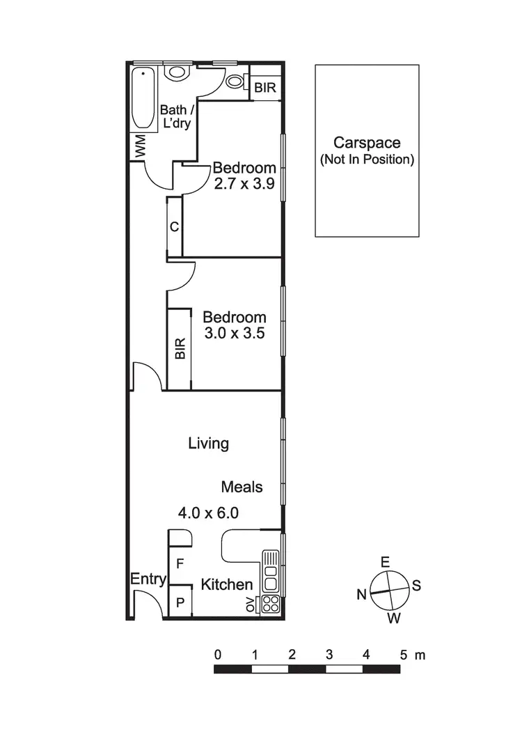Floorplan of Homely apartment listing, 4/44 Ascot Vale Road, Flemington VIC 3031