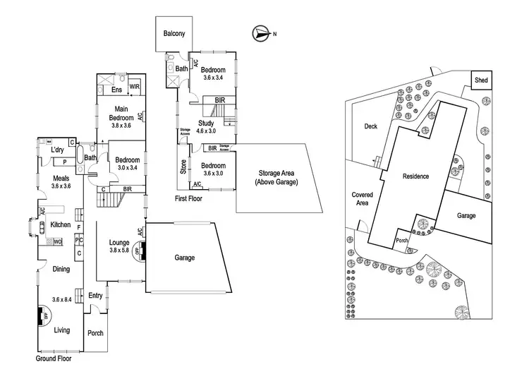 Floorplan of Homely house listing, 32 Somerset Drive, Viewbank VIC 3084