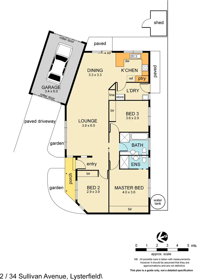 Floorplan of Homely unit listing, 2/34 Sullivan Avenue, Lysterfield VIC 3156
