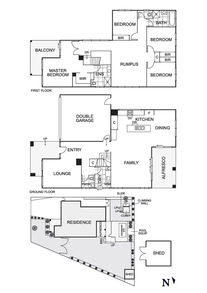Floorplan of Homely house listing, 33 McKenzie Way, Doreen VIC 3754